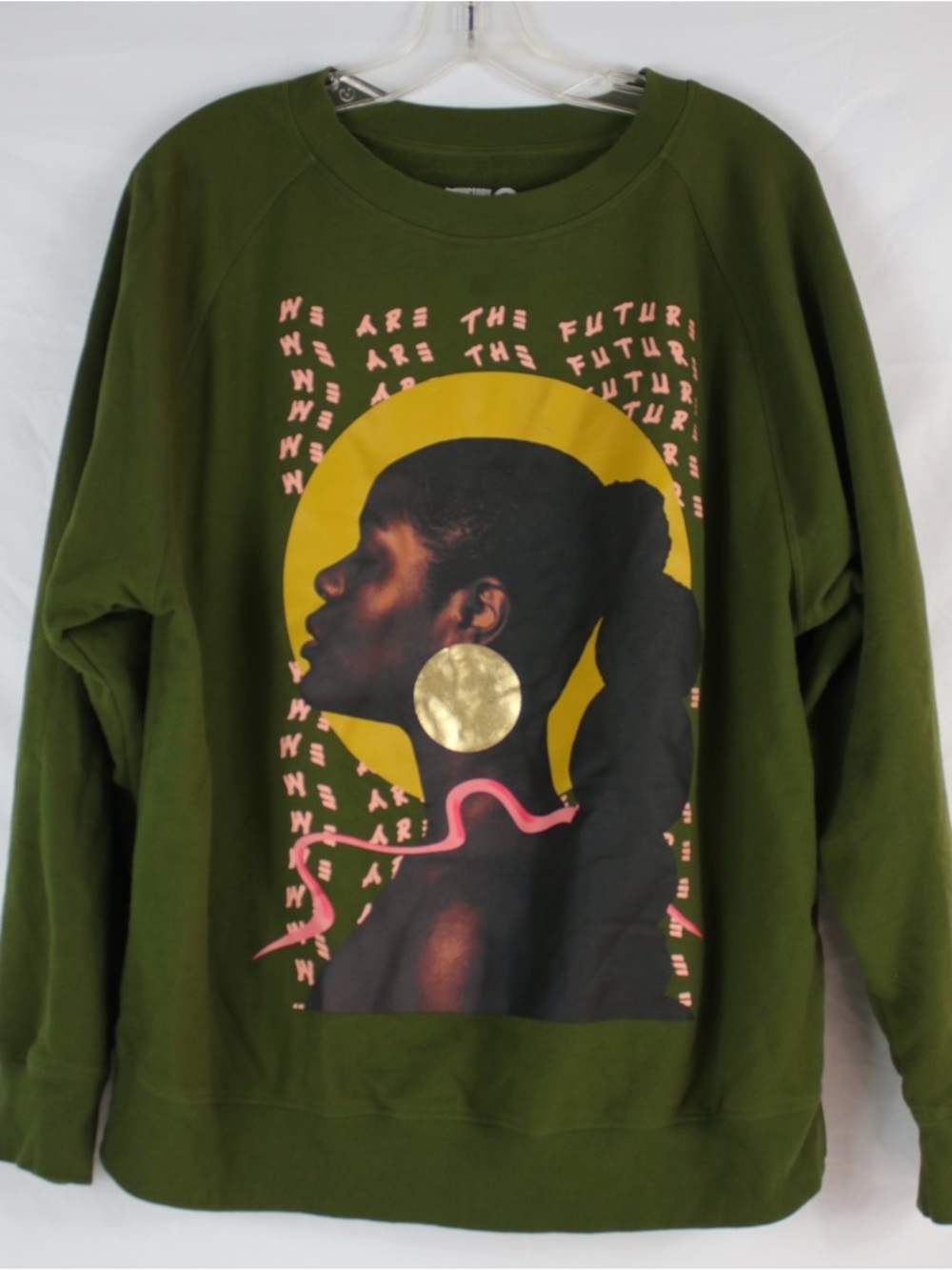 Target Green Black History Month Graphic Crewneck Sweater Womens Size XXL